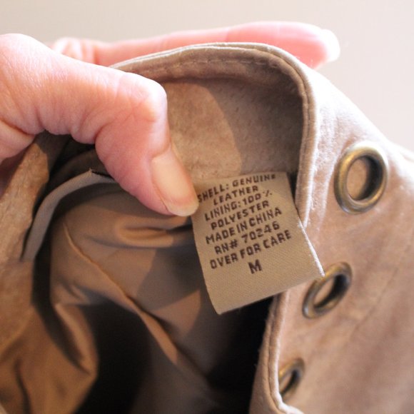 Suede Jacket Womens Size M - Picture 2 of 6